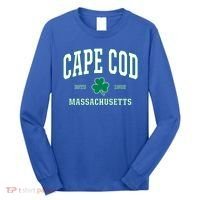Irish Cape Cod Cute Gift St Patricks Day Gift Mass Usa Long Sleeve Shirt thumb 0