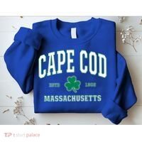 Irish Cape Cod Cute Gift St Patricks Day Gift Mass Usa Sweatshirt thumb 2