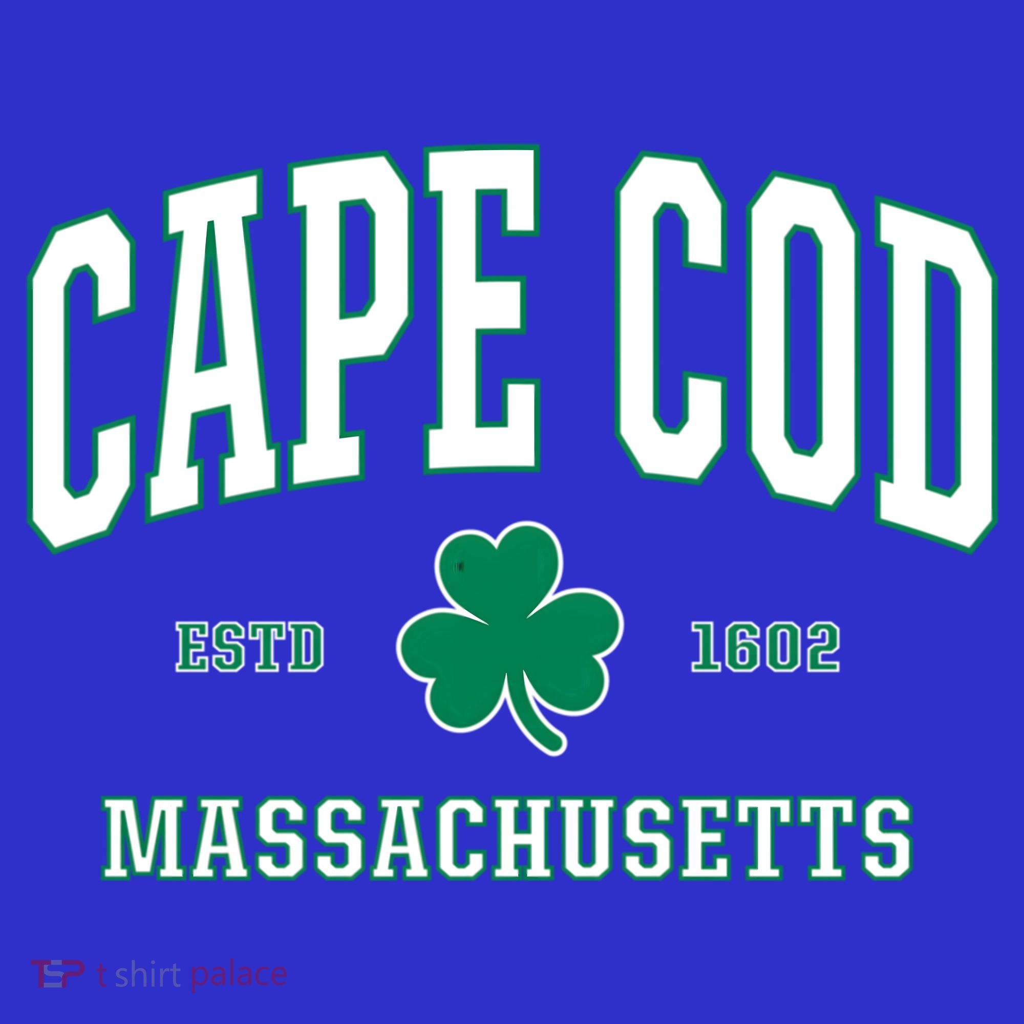 Irish Cape Cod Cute Gift St Patricks Day Gift Mass Usa Sweatshirt