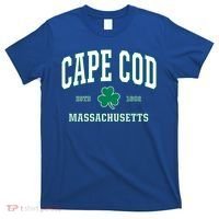 Irish Cape Cod Cute Gift St Patricks Day Gift Mass Usa T-Shirt thumb 0