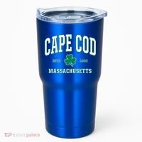 Irish Cape Cod Cute Gift St Patricks Day Gift Mass Usa Tumbler thumb 0