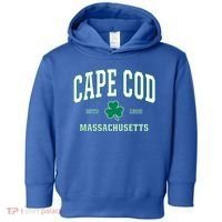 Irish Cape Cod Cute Gift St Patricks Day Gift Mass Usa Toddler Hoodie thumb 0