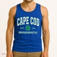 Irish Cape Cod Cute Gift St Patricks Day Gift Mass Usa Tank Top thumb 3