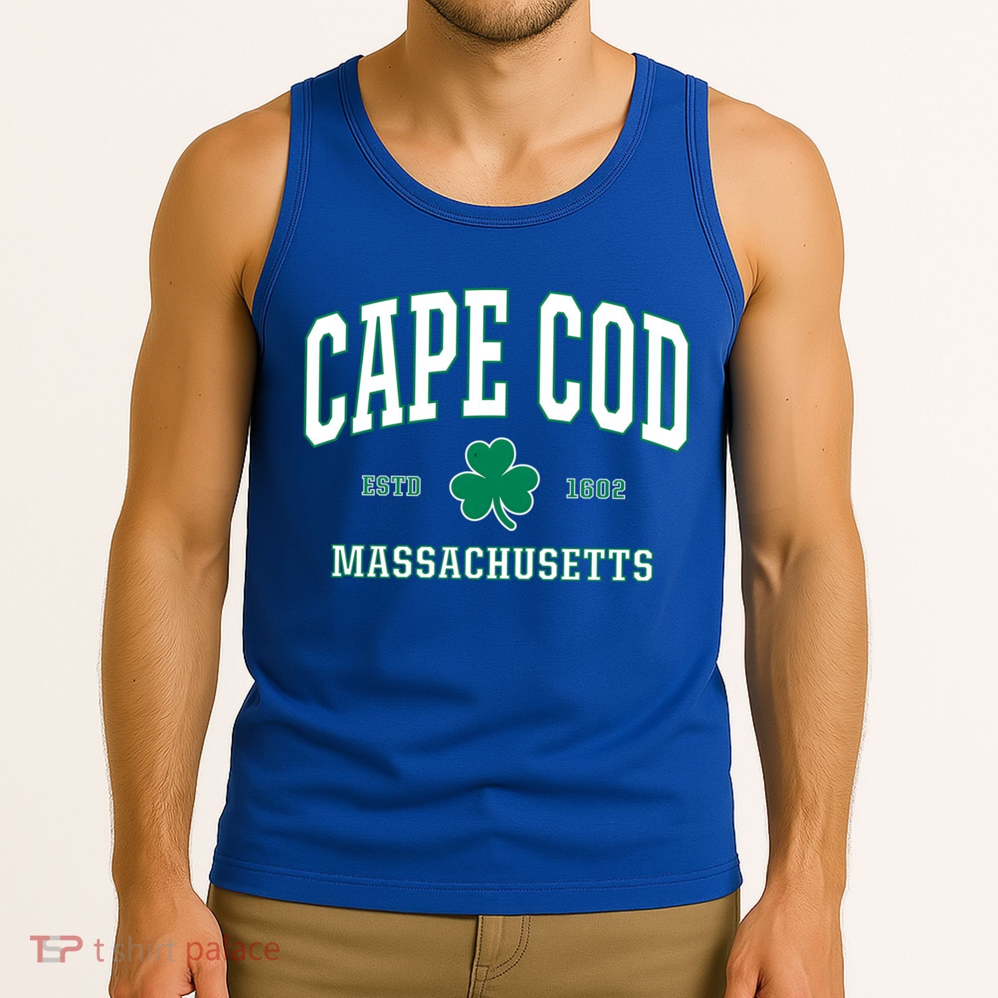 Irish Cape Cod Cute Gift St Patricks Day Gift Mass Usa Tank Top