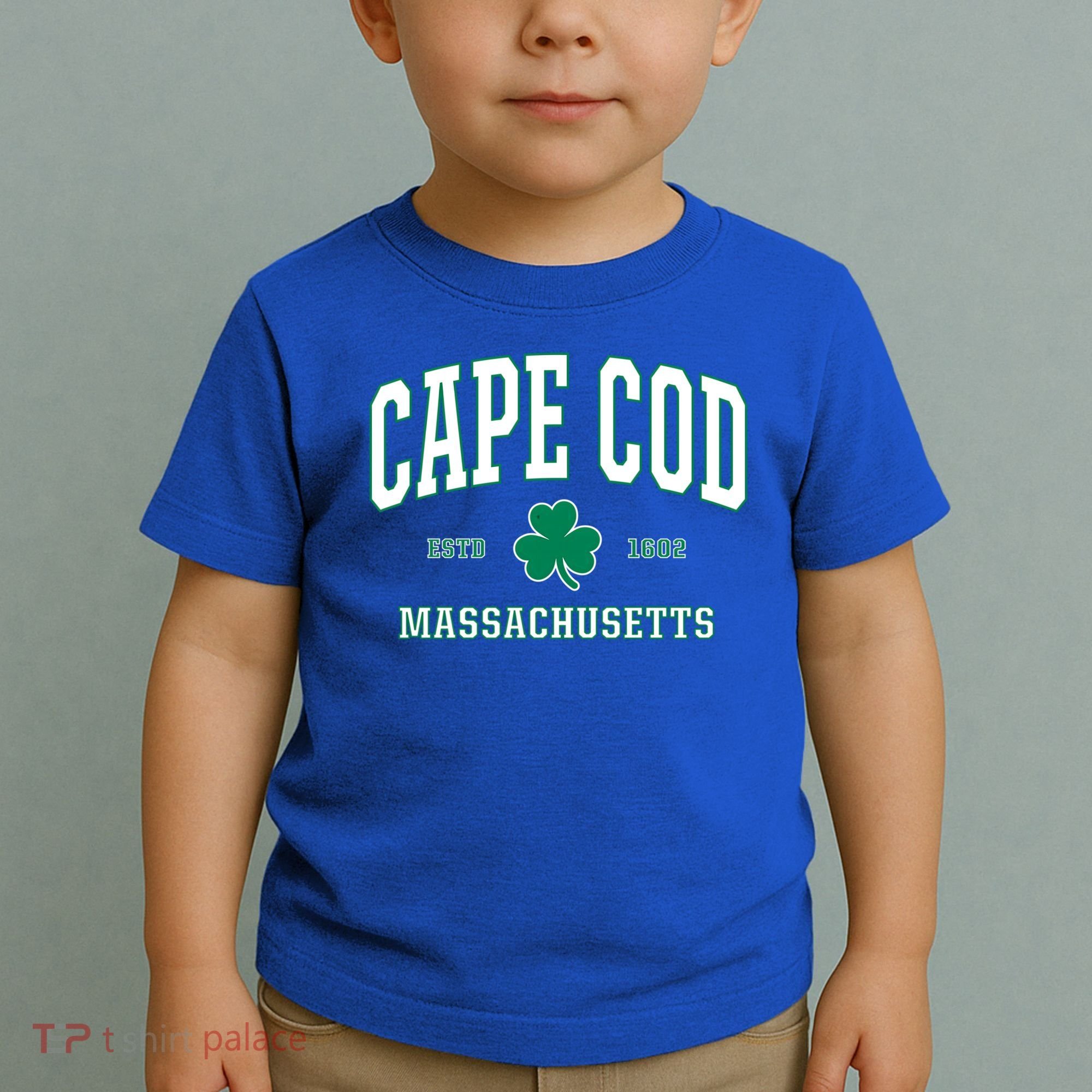 Irish Cape Cod Cute Gift St Patricks Day Gift Mass Usa Toddler T-Shirt
