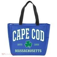 Irish Cape Cod Cute Gift St Patricks Day Gift Mass Usa Tote Bag thumb 0