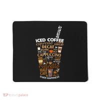 Iced Coffee Cup Coffee Lover But First Coffee Espresso Latte Mousepad thumb 0