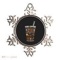 Iced Coffee Cup Coffee Lover But First Coffee Espresso Latte Ornament thumb 0
