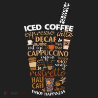 Iced Coffee Cup Coffee Lover But First Coffee Espresso Latte Hat thumb 2