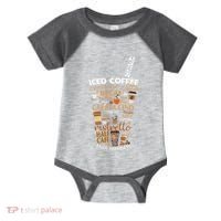 Iced Coffee Cup Coffee Lover But First Coffee Espresso Latte Infant Baby Jersey Bodysuit thumb 0