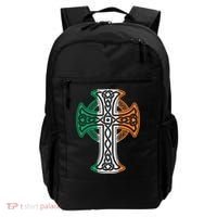 Irish Celtic Cross Christ Celtic Knot Ireland Flag Shamrock Backpack thumb 0