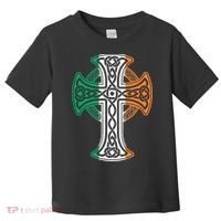 Irish Celtic Cross Christ Celtic Knot Ireland Flag Shamrock Toddler T-Shirt thumb 0