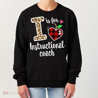 Instructional Coach Crew Back To School Matching Group Cute Gift Women's Sweatshirt