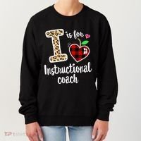 Instructional Coach Crew Back To School Matching Group Cute Gift Women's Sweatshirt thumb 0