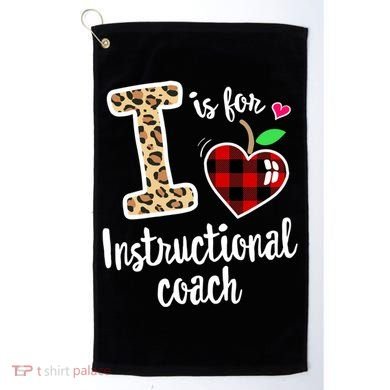 Instructional Coach Crew Back To School Matching Group Cute Gift Golf Towel