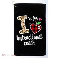 Instructional Coach Crew Back To School Matching Group Cute Gift Golf Towel thumb 0