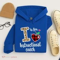 Instructional Coach Crew Back To School Matching Group Cute Gift Hoodie thumb 4