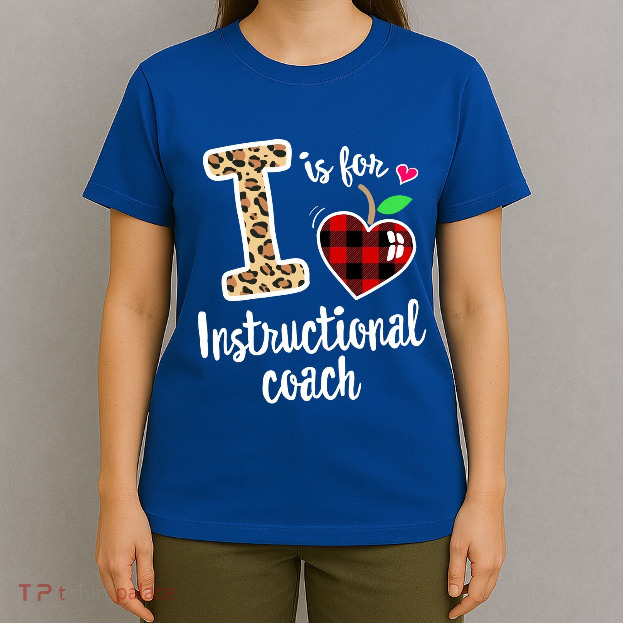 Instructional Coach Crew Back To School Matching Group Cute Gift T-Shirt