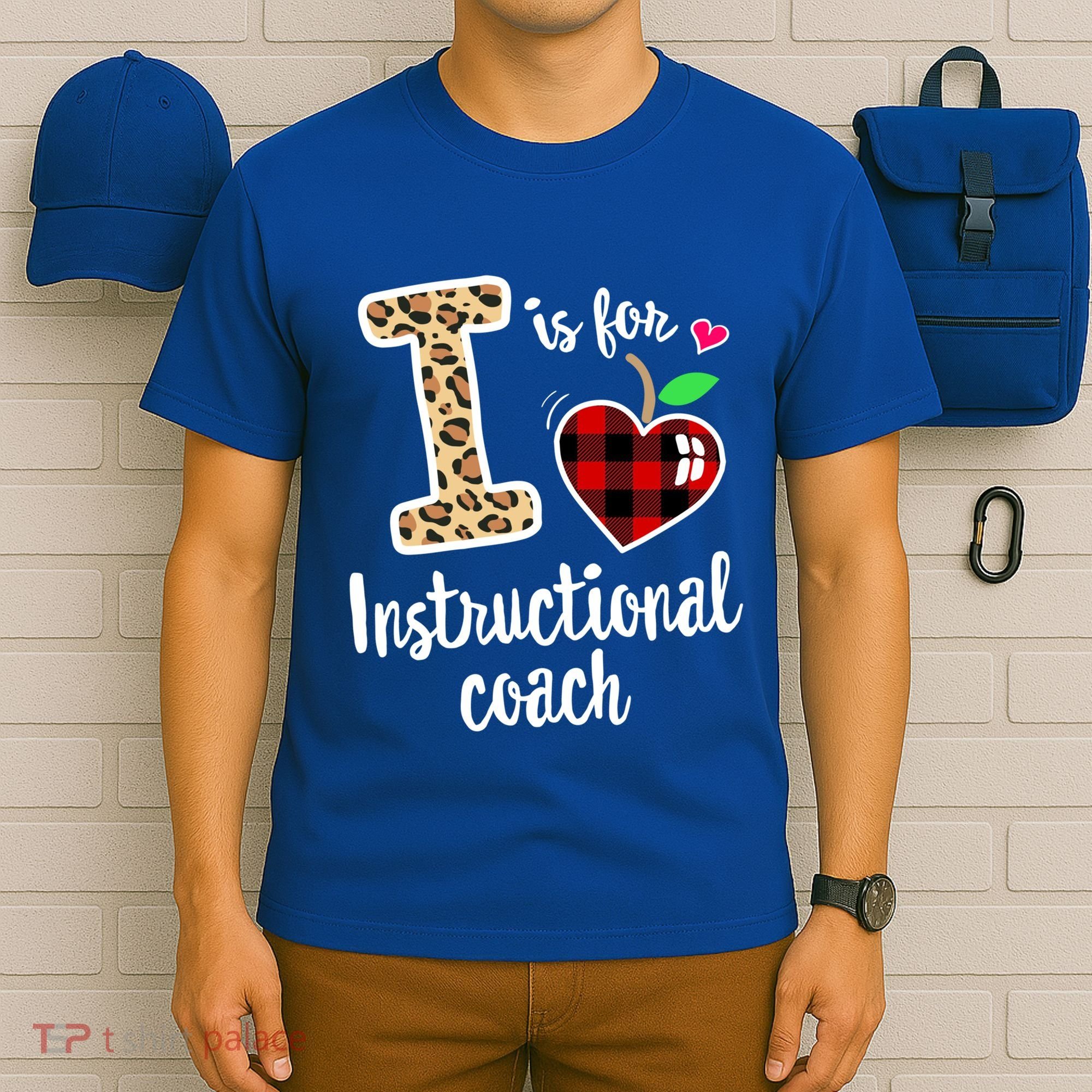 Instructional Coach Crew Back To School Matching Group Cute Gift T-Shirt