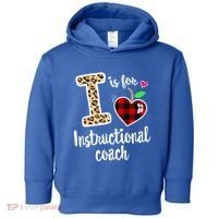 Instructional Coach Crew Back To School Matching Group Cute Gift Toddler Hoodie thumb 0
