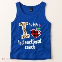 Instructional Coach Crew Back To School Matching Group Cute Gift Tank Top thumb 2