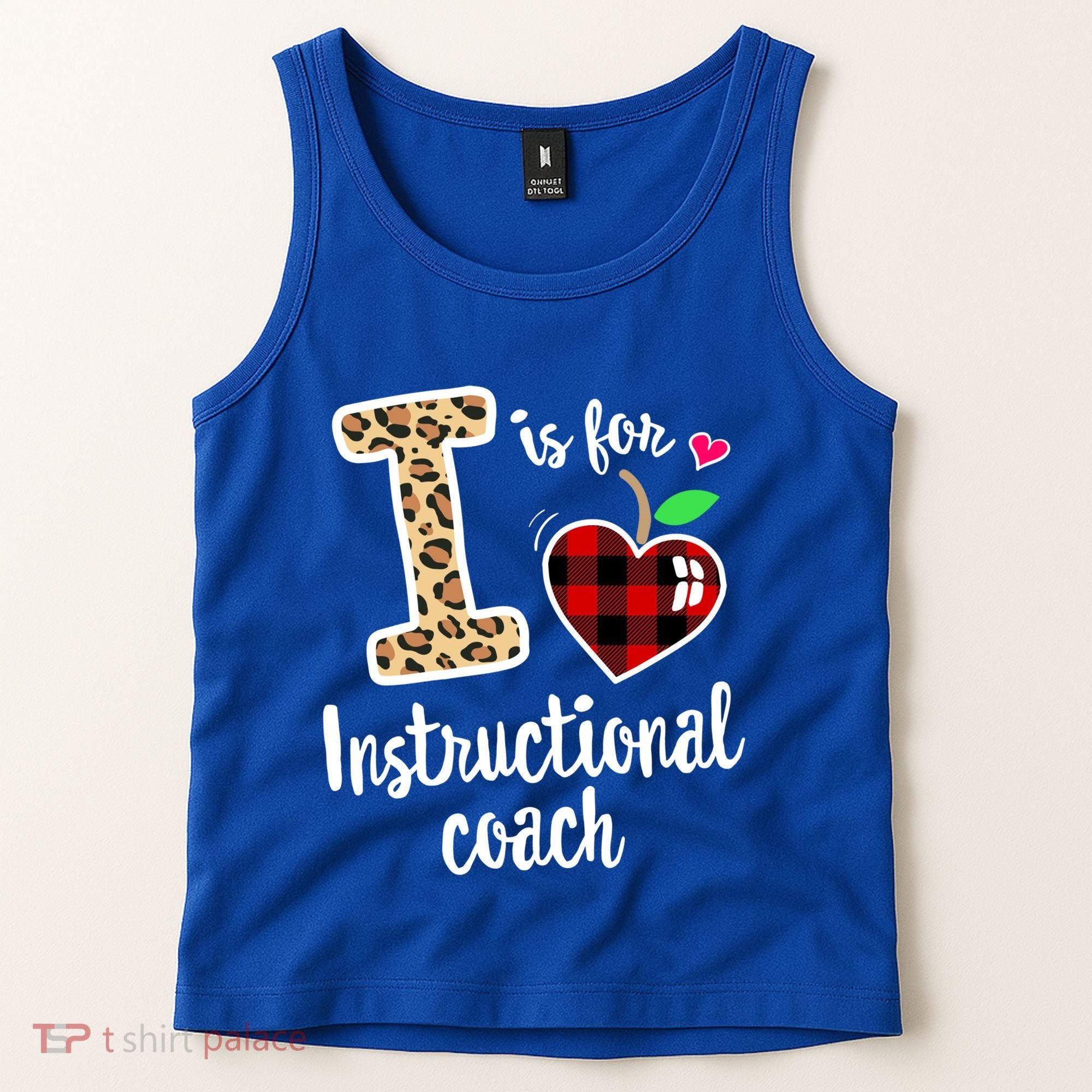 Instructional Coach Crew Back To School Matching Group Cute Gift Tank Top
