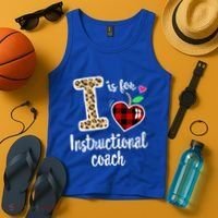 Instructional Coach Crew Back To School Matching Group Cute Gift Tank Top thumb 4
