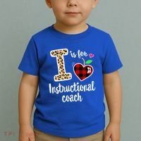 Instructional Coach Crew Back To School Matching Group Cute Gift Toddler T-Shirt thumb 2