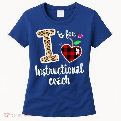 Instructional Coach Crew Back To School Matching Group Cute Gift Women's T-Shirt