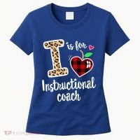 Instructional Coach Crew Back To School Matching Group Cute Gift Women's T-Shirt thumb 0
