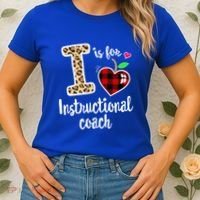 Instructional Coach Crew Back To School Matching Group Cute Gift Women's T-Shirt thumb 2