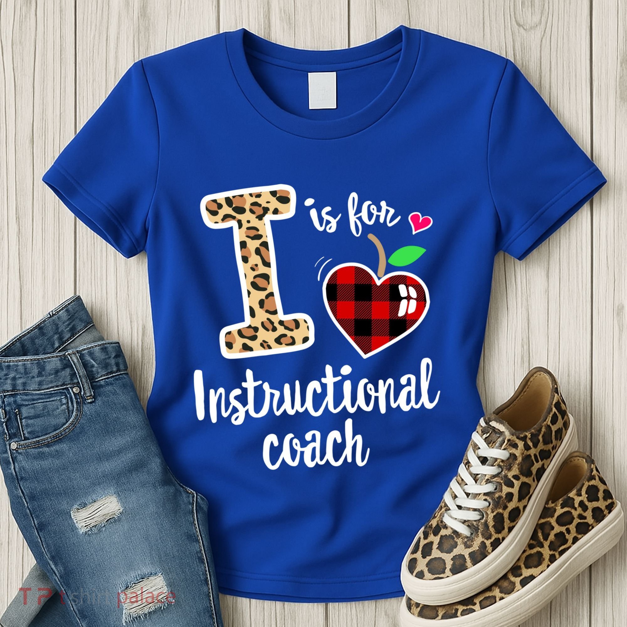 Instructional Coach Crew Back To School Matching Group Cute Gift Women's T-Shirt