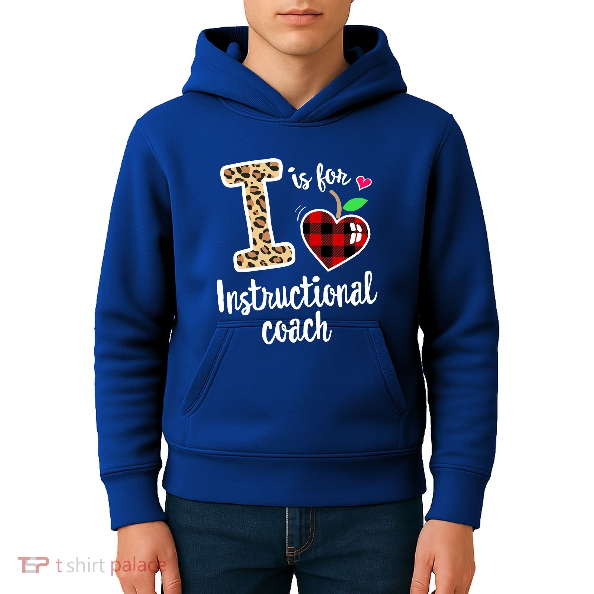 Instructional Coach Crew Back To School Matching Group Cute Gift Kids Hoodie