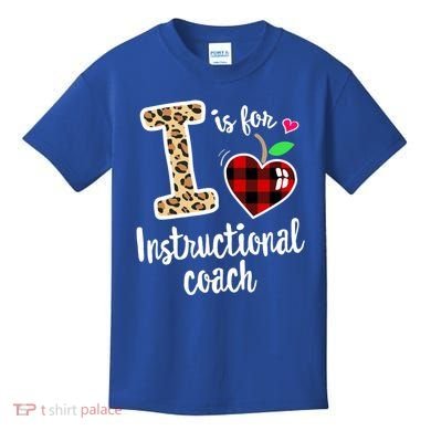 Instructional Coach Crew Back To School Matching Group Cute Gift Kids T-Shirt