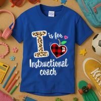 Instructional Coach Crew Back To School Matching Group Cute Gift Kids T-Shirt thumb 3