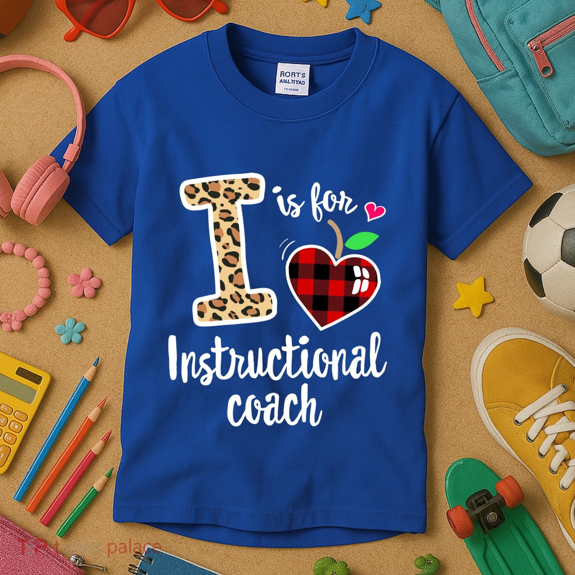 Instructional Coach Crew Back To School Matching Group Cute Gift Kids T-Shirt