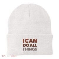 I Can Do All Things Through A Verse Taken Out Of Context Beanie thumb 0
