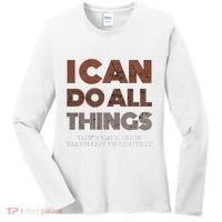 I Can Do All Things Through A Verse Taken Out Of Context Women's Long Sleeve Shirt thumb 0