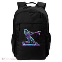 Ice Cream Drip Baseball Bat Baseball Player Backpack thumb 0
