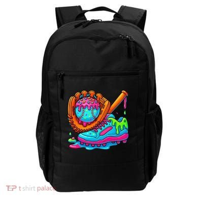 Ice Cream Drip Baseball Stuff Baseball Dripping For Backpack