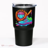 Ice Cream Drip Baseball Stuff Baseball Dripping For Tumbler thumb 0