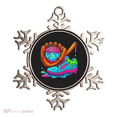 Ice Cream Drip Baseball Stuff Baseball Dripping For Ornament