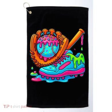 Ice Cream Drip Baseball Stuff Baseball Dripping For Golf Towel