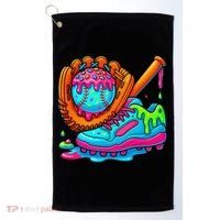 Ice Cream Drip Baseball Stuff Baseball Dripping For Golf Towel thumb 0