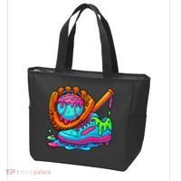 Ice Cream Drip Baseball Stuff Baseball Dripping For Tote Bag thumb 3