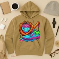 Ice Cream Drip Baseball Stuff Baseball Dripping For Hoodie thumb 3