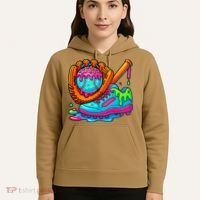 Ice Cream Drip Baseball Stuff Baseball Dripping For Hoodie thumb 5