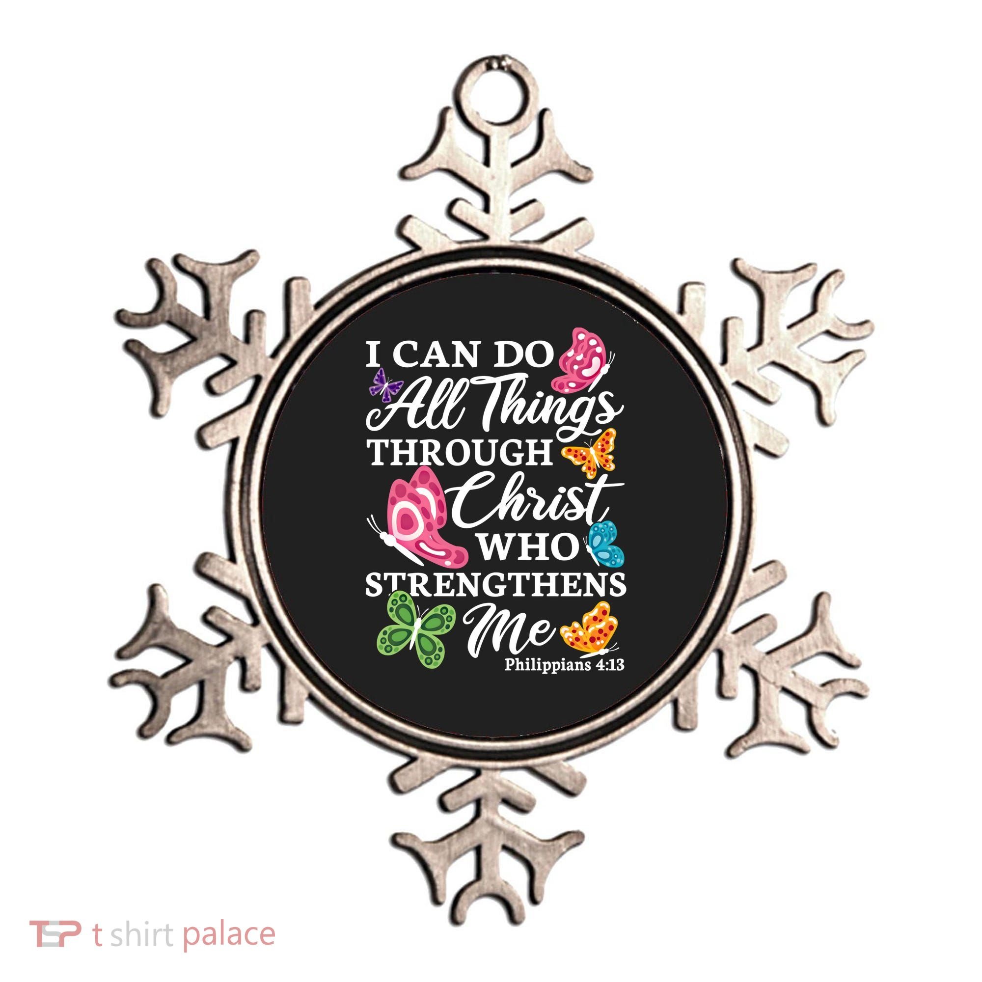 I Can Do All Things Through Christ Who Strengthens Me Bible Great Gift Ornament
