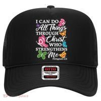 I Can Do All Things Through Christ Who Strengthens Me Bible Great Gift Hat thumb 0