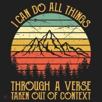 I Can Do All Things Through A Verse Taken Out Of Context Beanie thumb 2